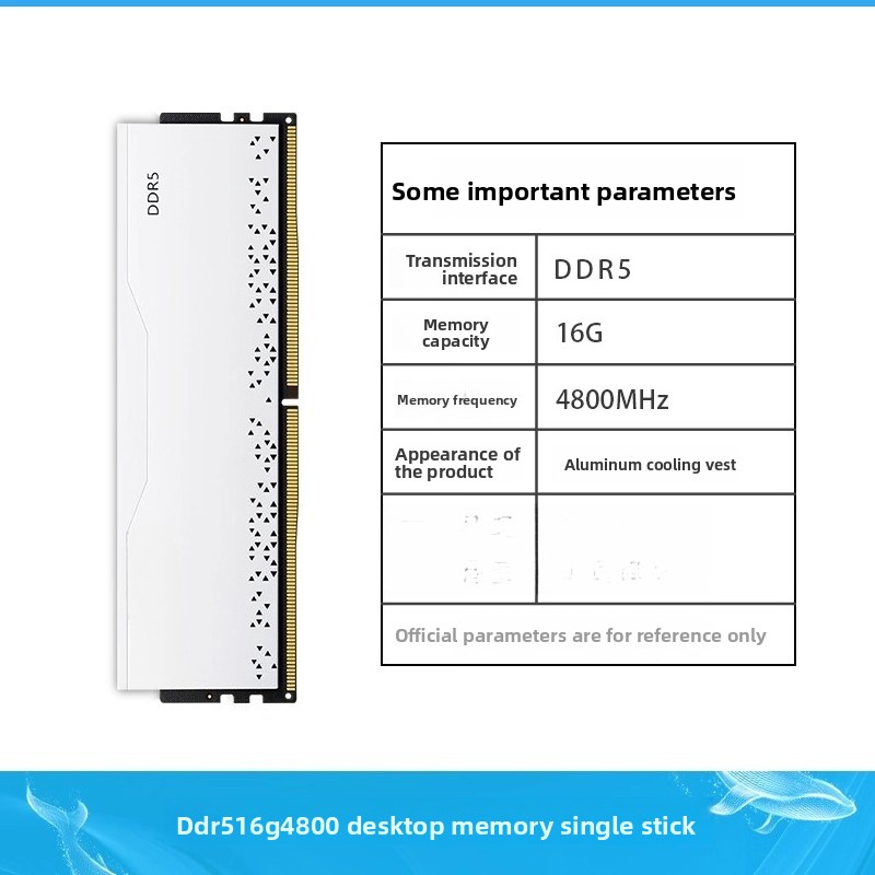 Ddr5 16Gb 6000Mhz - โมดูลหน่วยความจำแรม DDR5 สำหรับเดสก์ท็อป 16GB 32GB 48GB
