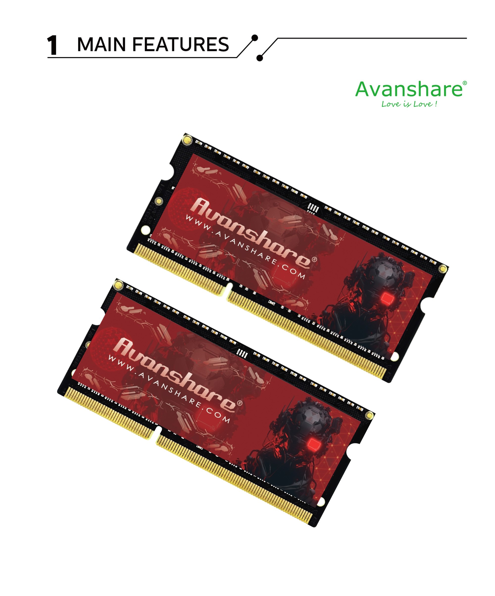 Ddr5 4800Mhz - แรม Avanshare DDR5 DDR4 DDR3 DDR3L
