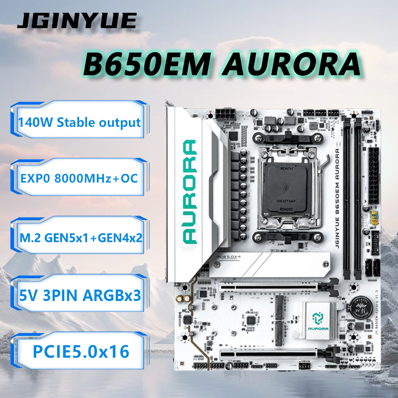 Ddr5 Rgb Ram - เมนบอร์ด JGINYUE B650M AURORA รุ่นใหม่ M-ATX