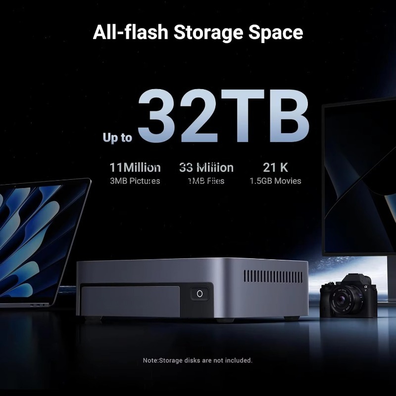 NASync DXP480T Plus 4 Bay All  - Ddr5 8Gb บทวิจารณ์และราคา