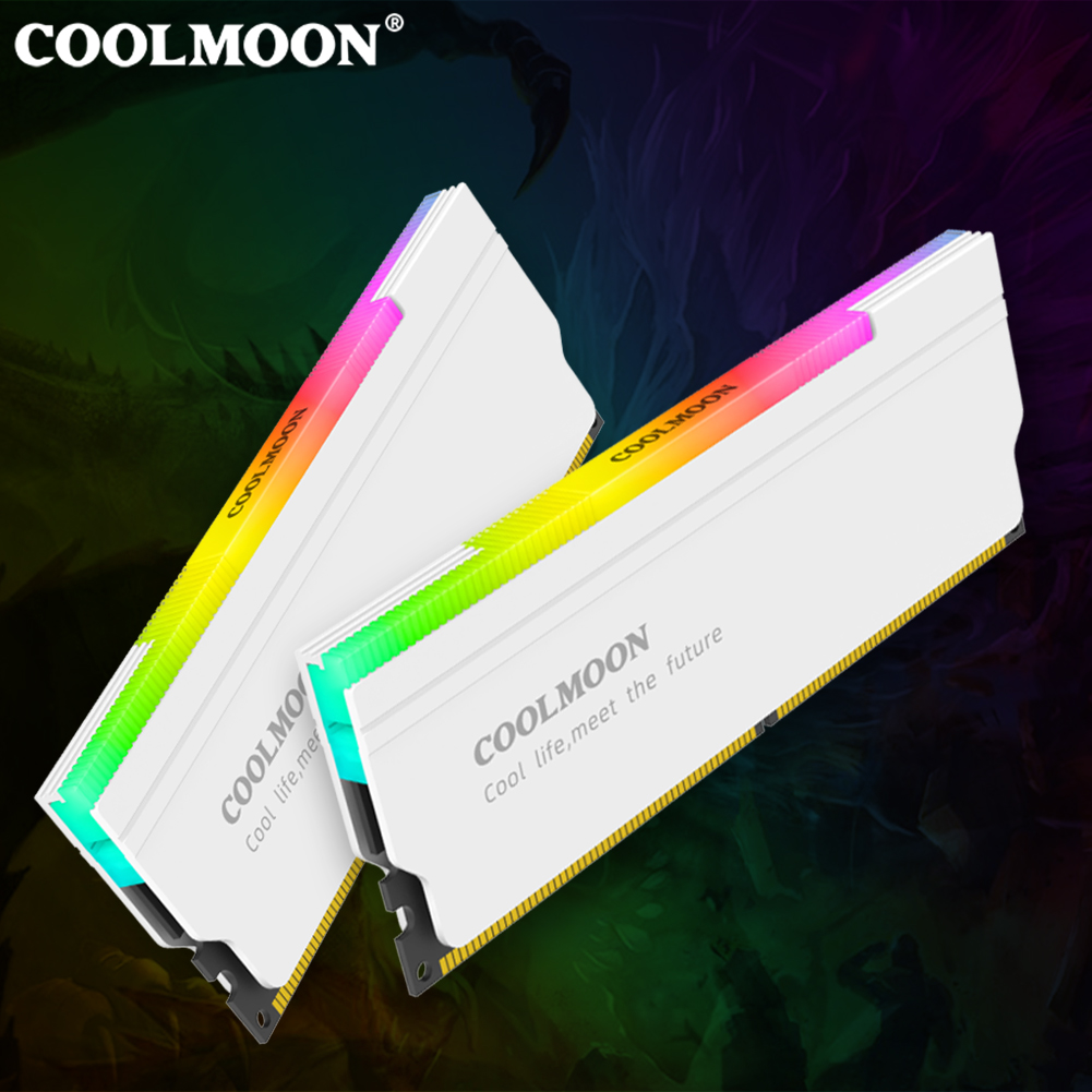 COOLMOON 5V-3PIN ARGB RAM ฮีทซ - Ddr5 Rgb Ram บทวิจารณ์และราคา