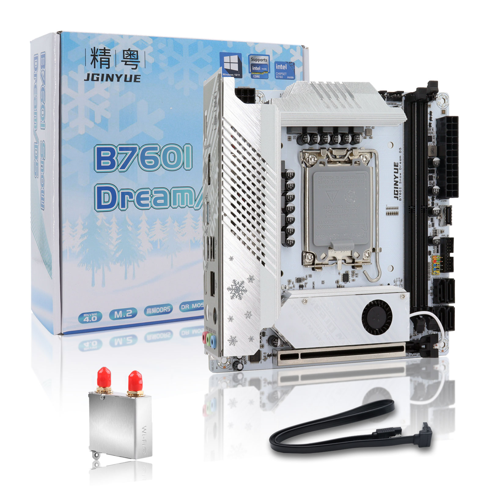 JGINYUE B760i ddr5 mini itx คอ - Ddr5 64Gb บทวิจารณ์และราคา