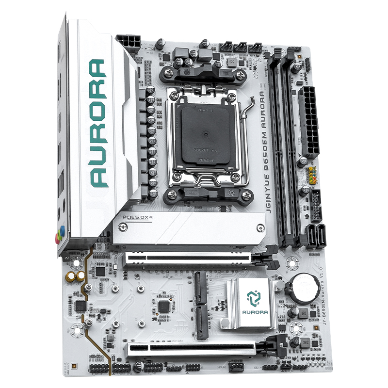 เมนบอร์ด JGINYUE B650M AURORA  - Ddr5 Rgb Ram บทวิจารณ์และราคา
