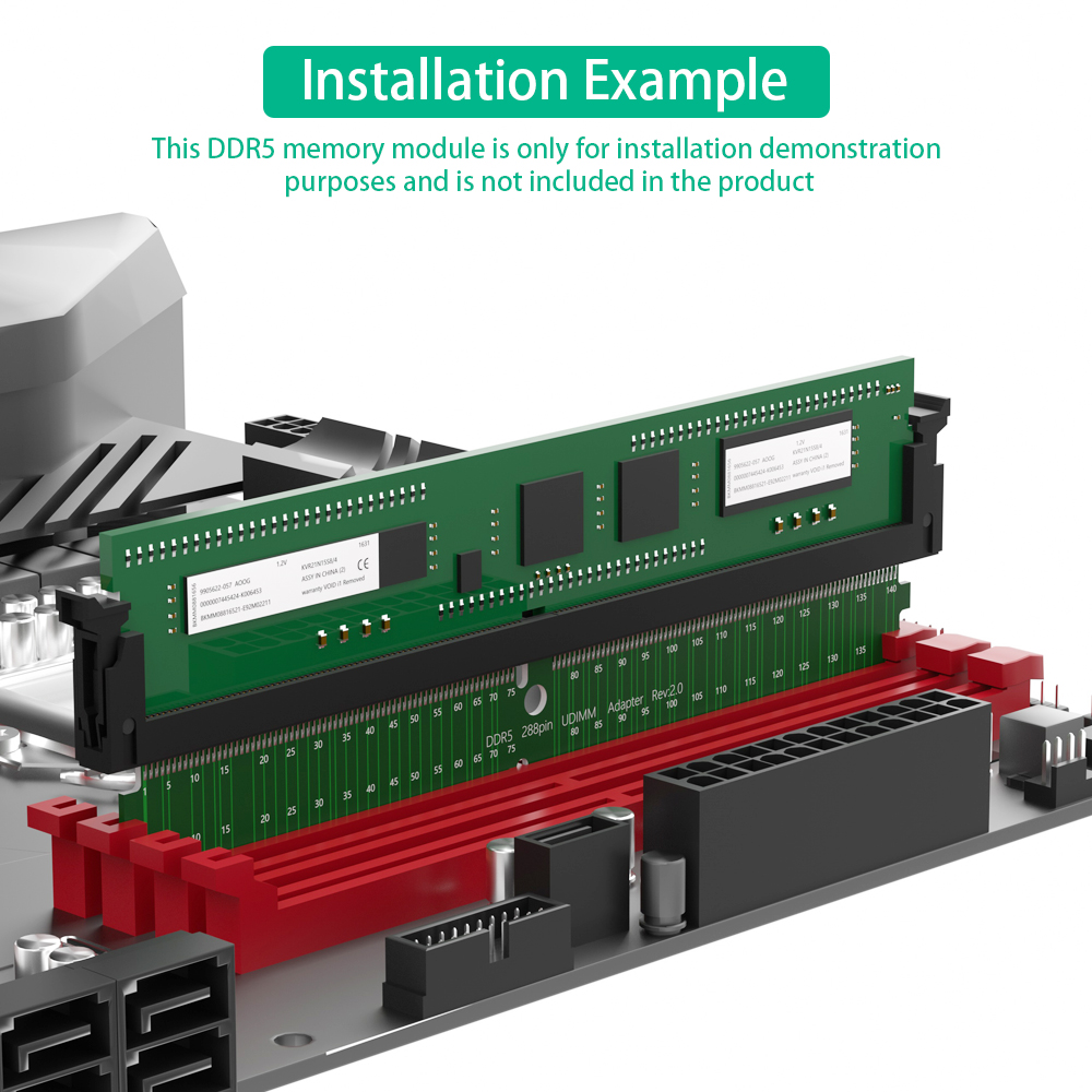 TISHRIC DDR5 U-DINDM 288Pin To - Ddr5 Kit บทวิจารณ์และราคา